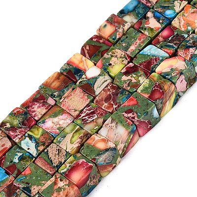 Natural Imperial Jasper Beads G-Q606-43A-06-1