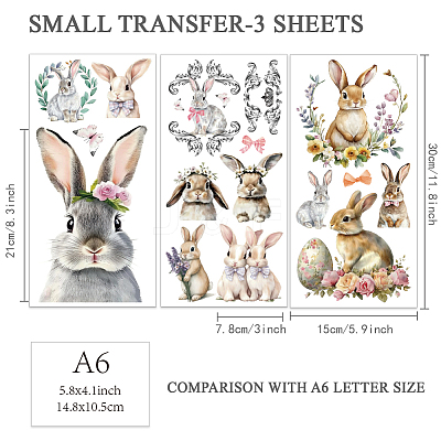 3 Sheets 3 Styles PVC Waterproof Decorative Stickers DIY-WH0404-530-1