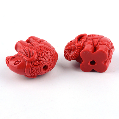 Cinnabar Beads CARL-Q004-81-1