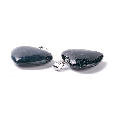 Natural Indian Agate Pendants G-G956-B49-FF-1