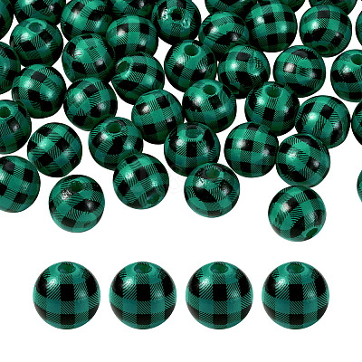 Natural Wooden Beads WOOD-TAC0010-05C-1