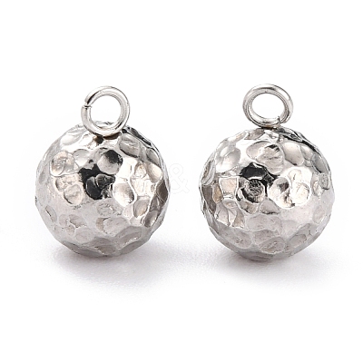 Tarnish Resistant 304 Stainless Steel Charms STAS-O147-03C-P-1