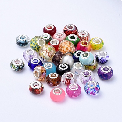 Glass & Resin European Beads GPDL-XCP0001-01S-1