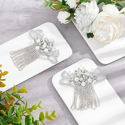 Handicrafted Embroidery Cloth Iron on/Sew on Patches DIY-WH0304-165-1