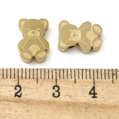 Ion Plating(IP) 304 Stainless Steel Beads STAS-B075-15G-1