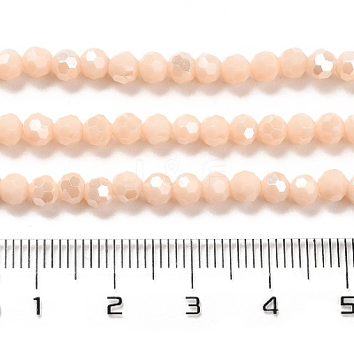 Opaque Glass Beads Stands LS-EGLA-A035-P4mm-B05-1