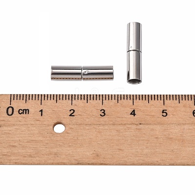 Tarnish Resistant 304 Stainless Steel Bayonet Clasps STAS-P226-01F-1