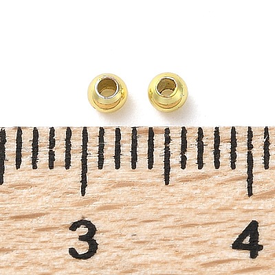 Rack Plating Brass Spacer Beads KKB-I709-03B-G02-1