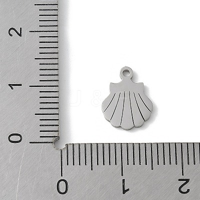 304 Stainless Steel Charms STAS-E501-03P-1