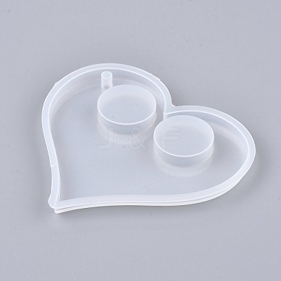 Heart Keychain Silicone Molds DIY-I036-24-1