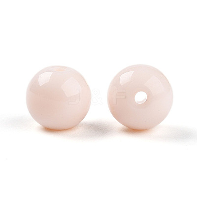 Opaque Solid Color Glass Beads LS-GLAA-N007-10mm-A01-1