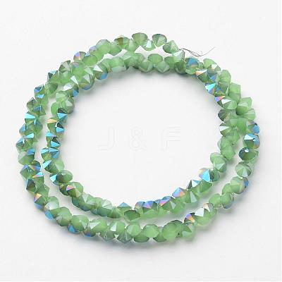 Electroplate Glass Bead Strands EGLA-J138-A-HR05-1