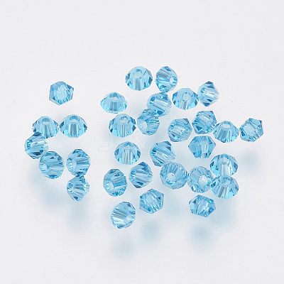 Imitation Austrian Crystal Beads SWAR-F022-3x3mm-243-1
