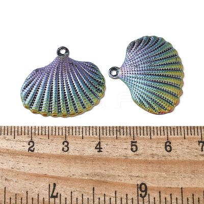 Brass Pendants KK-D355-10RC-1