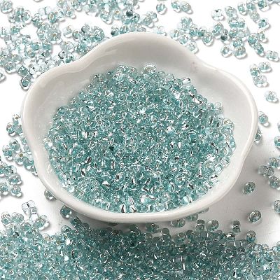 Baking Paint Glass Seed Beads SEED-K009-03B-15-1