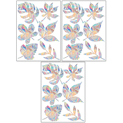 PVC Self Adhesive Stickers STIC-WH20010-20C-1