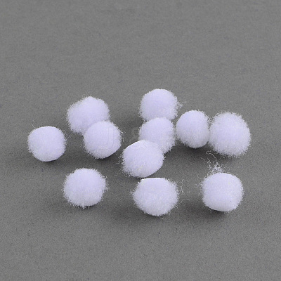 DIY Doll Craft Pom Pom Yarn Pom Pom Balls AJEW-S006-18mm-01-1