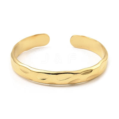 304 Stainless Steel Cuff Bangles BJEW-P302-05G-1