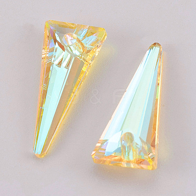 K9 Glass Rhinestone Pendants GLAA-K034-J07-A-1