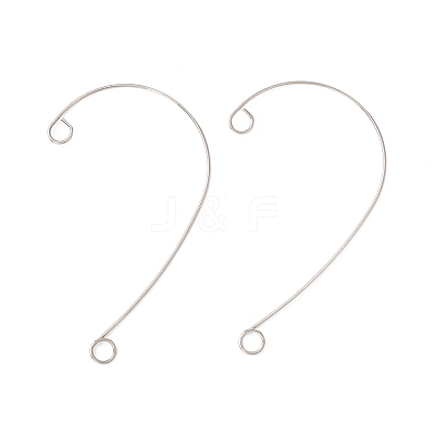Tarnish Resistant 316 Stainless Steel Ear Cuff Findings X-STAS-H148-02P-1