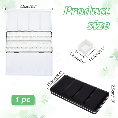 Iron Empty Watercolor Paint Pans AJEW-WH0270-188A-1