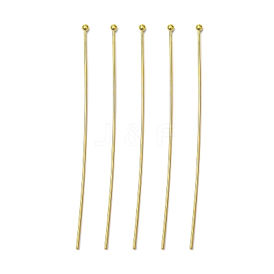 Brass Ball Head Pins X-RP0.7x60mm-G-1