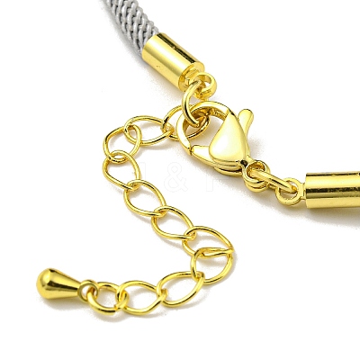 Nylon Cords Bracelet Makings Fit for Connector Charms AJEW-P116-02G-06-1