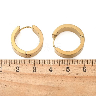 304 Stainless Steel Hoop Earrings EJEW-M079-03G-02-1