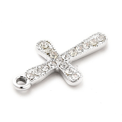 Alloy Rhinestone Pendants ALRI-C007-09P-1