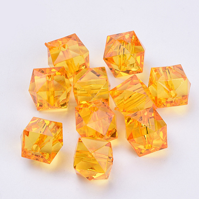 Transparent Acrylic Beads TACR-Q259-10mm-V24-1