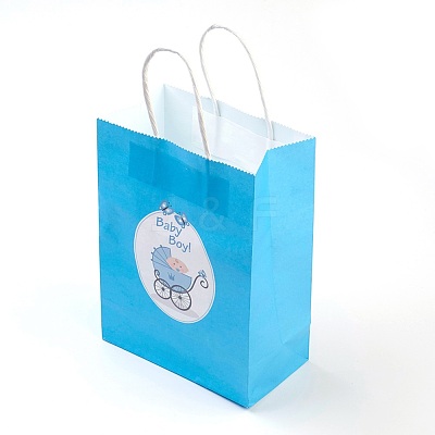 Rectangle Paper Bags AJEW-G019-03S-04-1