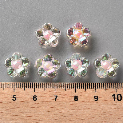 Transparent Acrylic Beads TACR-S152-06B-SS2112-1
