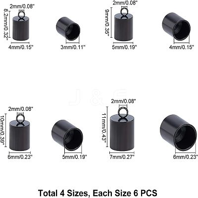 Column 304 Stainless Steel Cord Ends STAS-UN0010-57EB-1