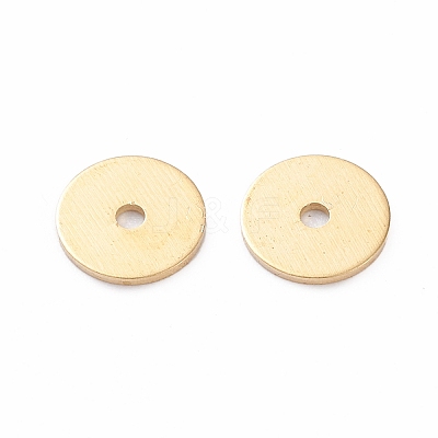 Brass Spacer Beads X-KK-K241-21G-1