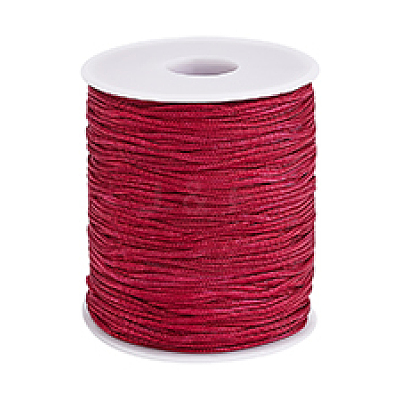 1 Roll 100 Yards Round Nylon Braided Thread NWIR-PH0002-22A-1