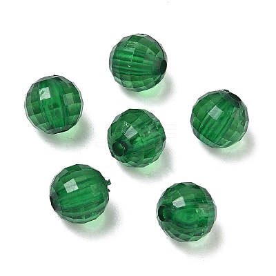 Transparent Acrylic Beads TACR-NH0001-B-12-1