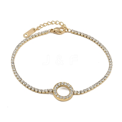 304 Stainless Steel Cup Chains Bracelets for Women BJEW-D364-01B-G-1