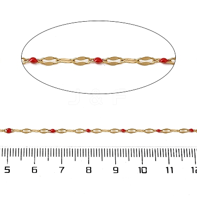 304 Stainless Steel Dapped Chains CHS-H036-01G-09-1