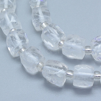 Natural Quartz Crystal Beads Strands G-L552D-15A-1