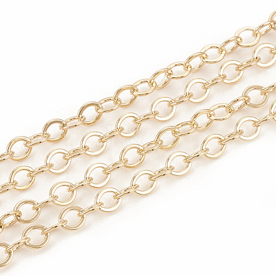 3.28 Feet Brass Cable Chains X-CHC-S003-08G-1