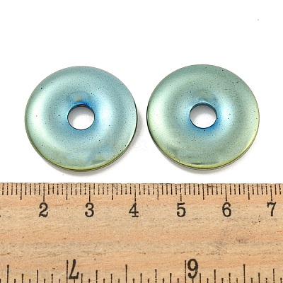 Electroplated Synthetic Non-Magnetic Hematite Pendants G-C136-04B-1