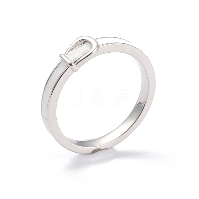 Brass Enamel Finger Rings RJEW-J074-04P-A-1