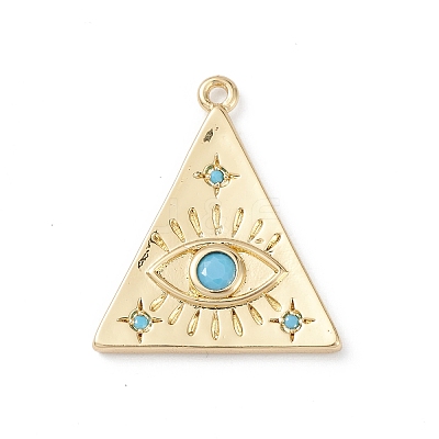 Rack Plating Brass Pendants X-KK-L155-51G-1