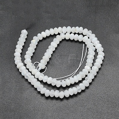 Natural Rainbow Moonstone Beads Strands G-O170-67A-1