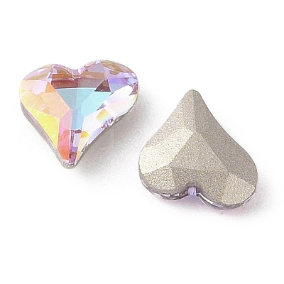 Glass Rhinestone Cabochons RGLA-L029-07B-VLLA-1