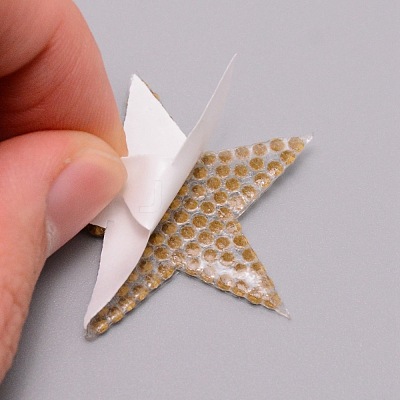 Glitter Hotfix Rhinestone DIY-WH0260-72-1