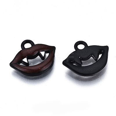Alloy Enamel Charms X-ENAM-Q442-002-RS-1