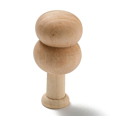 Schima Superba Wooden Mushroom Children Toys WOOD-Q050-01D-1
