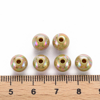 Opaque Acrylic Beads LS-MACR-S370-D8mm-29-1