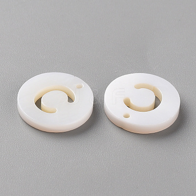 Natural Freshwater Shell Pendants LS-SHEL-Q311-008C-1